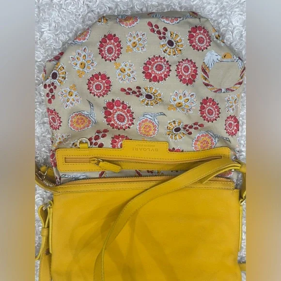 Bulgari Bvlgari Yellow Leather Tote Bag - Picture 10 of 16